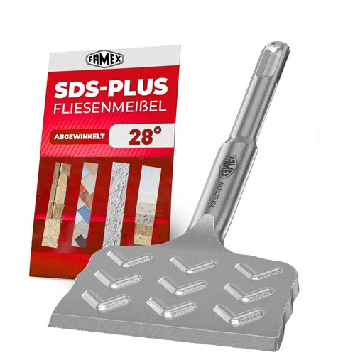 Famex sds plus - plus, fliesenmeißel
