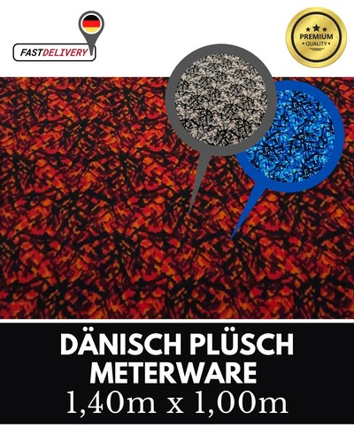 Dänisch plüsch stoff - plüsch,