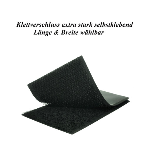Klettband selbstklebend extra - klettband,