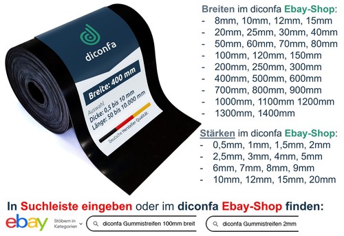 Gummimatte 400mm 40cm - ,