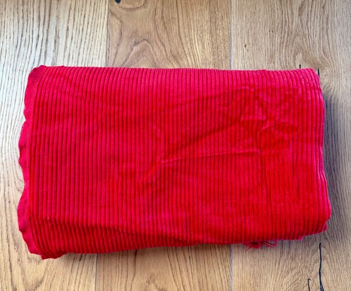 Breitcord cord stoff - stoff, rot