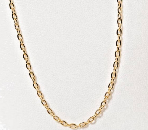 750 18k gelbgold ankerkette - 750/,