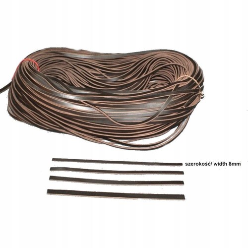 Dingo gear lederleine 8cm - lederleine,, 0,8cm