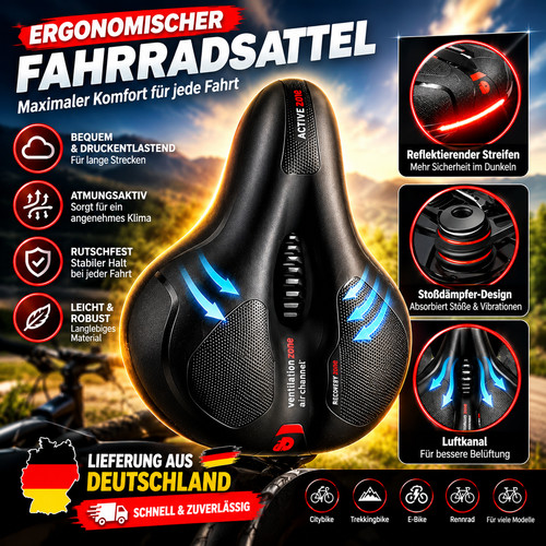 Alpensattel komfort gel - alpensattel, 3.0